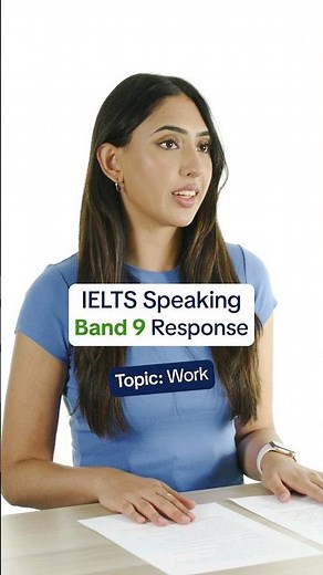 IELTS Speaking Part 1 Band 9 Answer | Topic: Work
