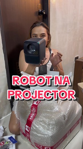 Manually Adjust Wanbo Projector Screen - Robot na Projector