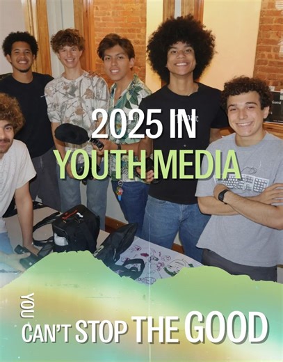 In 2025, DCTV Youth Media served 550 students across all five boroughs and abroad, helping them build confidence, skills, and a creative voice. Across 31 original films, young filmmakers explored identity, family, migration, food insecurity, censorship, and the systems shaping our world. These films went on to screen at festivals nationwide. At a time when public schools face major arts education cuts, Youth Media’s free programs continue to fill a critical gap. We give young people access to fi