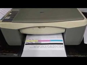 AUTO TESTE HP PSC 1410