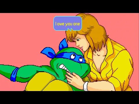 Teenage Mutant Ninja Turtles (Arcade) Playthrough