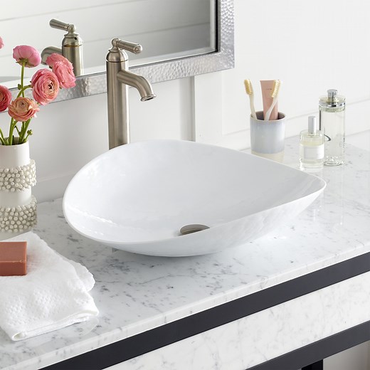 Sorrento | Glass Vessel Bathroom Sink - Native Trails