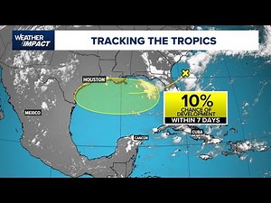 Tracking the tropics: Gulf weather system has 10% chance of tropical development
