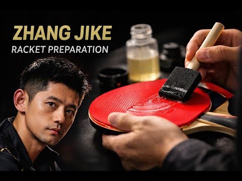 Zhang Jike Shares Pro Level Table Tennis Racket Preparation – Glue, Rubber & Match Conditions