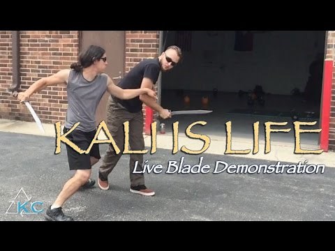 Real Sword Fighting Techniques - Filipino Martial Arts - Kali Escrima Arnis