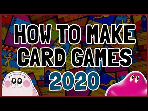 How To Make A Card Game 2020