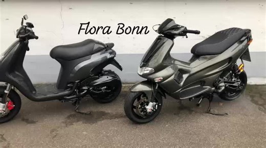 Flora Bonn’s Amazing Gilera Runner 180cc & Piaggio Typhoon 😍❤️ #fyp #gilerahittaz #2stroke #typhoon #piaggio