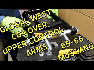 Global West Coilover - 1965-1966 Mustang Front Suspension - Pt3 - Upper Control Arms