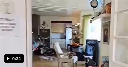 Warning graphics! Norway home invasion - Video