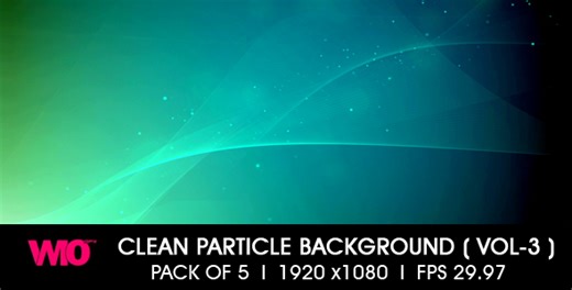 Clean Particle Background (Vol-3)