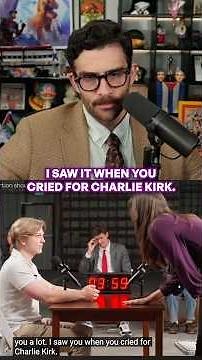 dean gets cooked for crying for charlie kirk