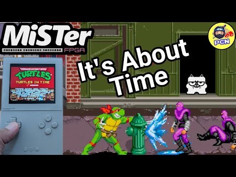 Shell Shock! Playing Turtles in Time Arcade on the Analogue Pocket, MiSTer & SiDi