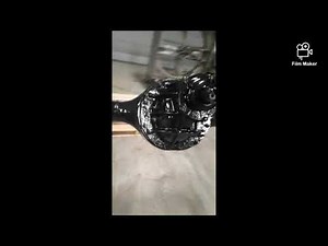 POR 15 SPRAYED WITH HVLP GUN