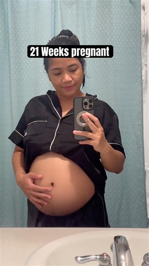 21 weeks pregnant bump update