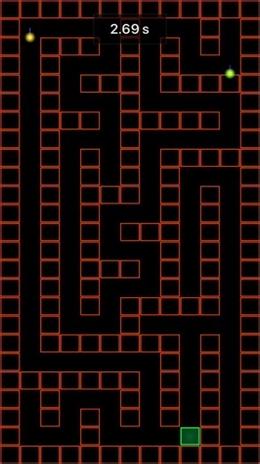 Smart Balls Solving Impossible Mazes