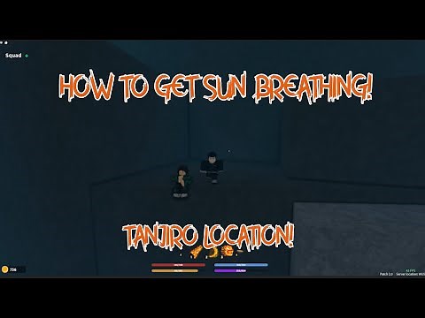 How To Get Sun Breathing! (Tanjiro Sun Breathing Trainer Location!) | DemonFall Roblox