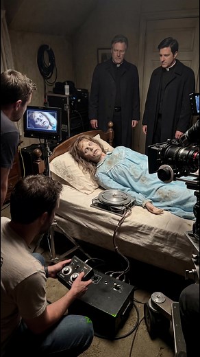 How The Exorcist Was Filmed 🎬 #movie #movies #exorcist #horror #behindthescene