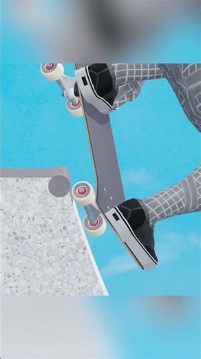 The Line of Sight in BS Axle Stall #3d #skateboarding #science