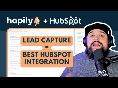 Why hapily Lead Capture is the Best HubSpot Integration for Events
