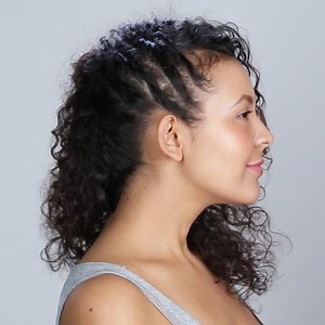 1.6M views · 10K reactions | 10 Easy Hairstyles for Naturally Curly Hair Styled by: DevaCurl // https://www.youtube.com/user/DevaCurl // IG: @mydevacurl Model: Sierra Santana, MSA Models Los Angeles, IG: @vivalasantana | As/Is | Facebook