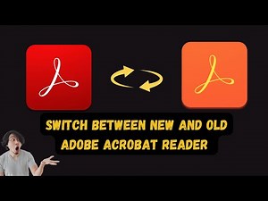 Switch Between New and Old Adobe Acrobat Reader | Enable/Disable New Acrobat