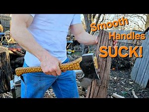 Texturing Wooden Tool Handles