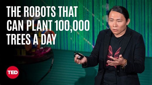 The Army of Autonomous Robots Restoring Nature | Tom Chi | TED | At One Ventures