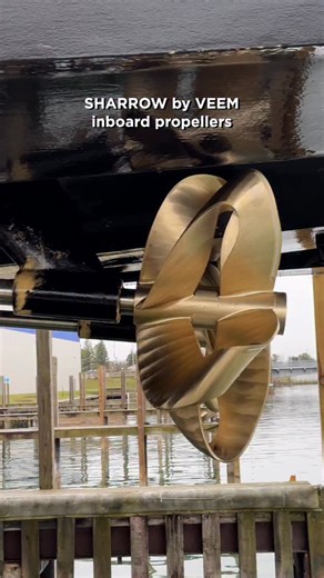 Our partnership with @veemmarine is committed to driving innovation in marine propulsion. Order yours and discover the difference for yourself. #veem #sharrowbyveem #sharrowpropeller #yachtlife #sportfishing #inboard #boatlife #boating #motoryacht #luxuryyacht #yachtowner #boatshow #offshorefishing #marineengineering #yachtowner #yachtbroker #marineengine #yachtcharter #yachtcrew #luxurylifestyle | sharrowmarine