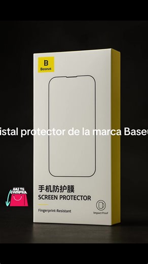 Cristal protector baseus @baseus_es #baseus #TikTokShop
