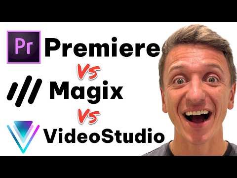 Adobe Premiere Pro Vs MAGIX Video Pro X Vs VideoStudio Pro