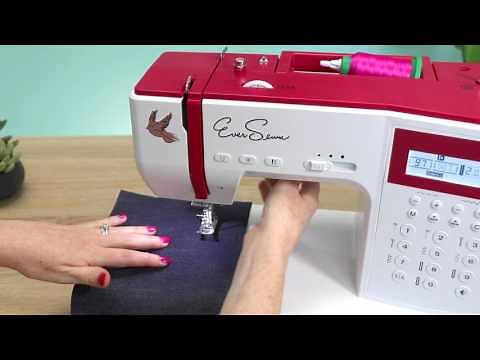 Stitching with your EverSewn Sparrow 25 Sewing Machine