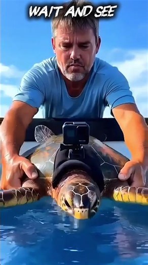 What This Turtle Found Underwater Will Blow Your Mind#shortsfeed #gopro
