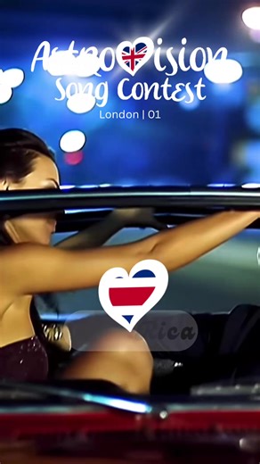 #costarica Is the third runner-up! Vote 1-13,15 In the comments. JURY: @cyprus #contest #eurovision #esc #fan