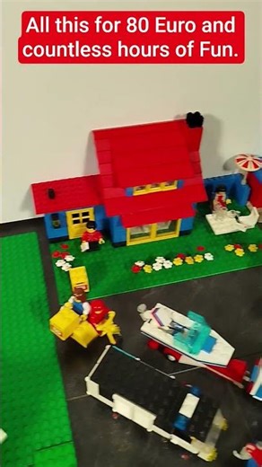 50+ old LEGO sets from 80 Euro lot. #amazing #lego #80s