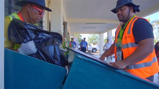 𝐆𝐫𝐞𝐞𝐧𝐢𝐧𝐠 𝐨𝐟 𝐂𝐇𝐎𝐆𝐌 𝟐𝟎𝟐𝟒 SPREP through the Australian Government funded, Pacific Ocean Litter Project #POLP is working together with Ministry of Natural Resources and Environment Samoa (MNRE) to ensure a more sustainable and environmentally friendly Commonwealth Heads of Government Meeting #CHOGM, currently underway in Samoa. We talk to the MNRE's Assistant CEO for Waste Management & Pollution Management Division, Ms Katenia Rasch on the efforts undertaken to reduce plastic usag