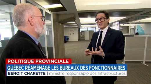 Québec réaménage les bureaux des fonctionnaires dans le but d’économiser 100 M$ annuellement