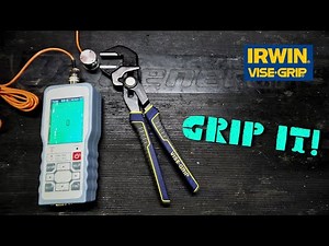 IRWIN IRHT82636 VISE-GRIP 10 in. Adjustable Pliers Wrench - Hand Tool Review + Testing