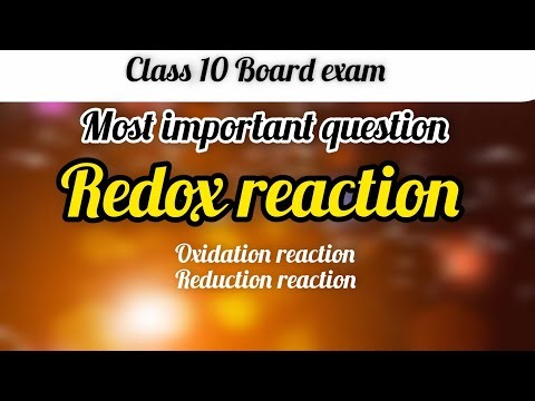 Redox reaction | class 10 boards exam | Chemical reaction and equation