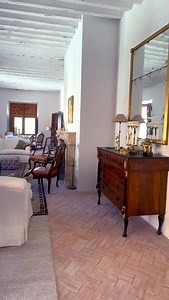 As we start the new year, taking a deep fresh breath with inspiration from Spanish designer @ludovicoporta . See how he creates a sense of calm elegance using curated collections and negative space in his magnificent renovated 18th century palacio. Watch the entire house tour on the Quintessence YouTube channel. | Quintessence