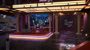 Late Night - Talk Show | Virtual Studio Set Motion Design