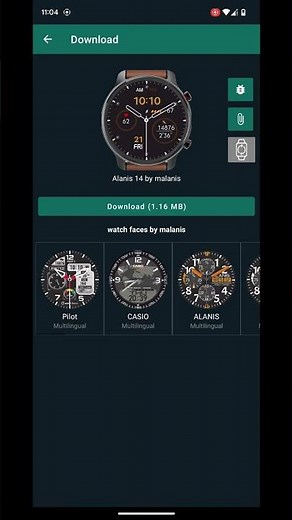 How to directly sync custom third party watch faces for Amazfit watches GTR, GTS, TREX and more