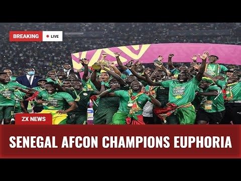 Senegal NON STOP Celebrations for BACK TO BACK AFCON Title! Nationwide Joy 2026