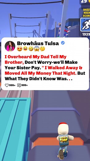 61K views · 1.2K reactions | I Overheard my dad tell my brother, dont worry well make your sister pay, I walked away & moved all my money.... | Tulsa Tales | Facebook