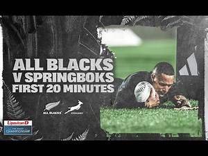 First 20 minutes: All Blacks v Springboks 2023 (Auckland)