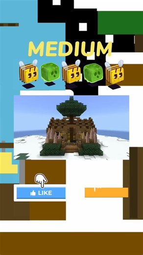 Desain kandang hewan snowy taiga village #2 #minecraft# minecraftshorts #minecraftindonesia #short