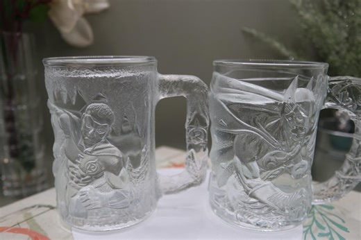 Set of 2 Bat Man & Robin Mugs From Mcdonalds 1995 "batman Forever". 1 Batman Mug and 1 Robin Mug. - Etsy