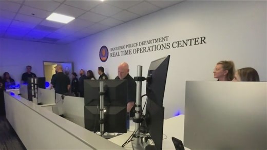 SDPD unveils new high-tech crime fighting operation center