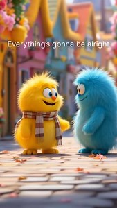 47K views · 164K reactions | ✨Every day brings new chances to smile, to laugh, and to feel better.  If today feels a little heavy, remember—tomorrow is a brand-new day, full of hope, hugs, and brighter moments ahead!  #art #animation #AIart #Generativeart #Generativeai #animacion #3danimation #blender #blender3d #3drendering #animationart #animationmeme | Mini Studio | Facebook