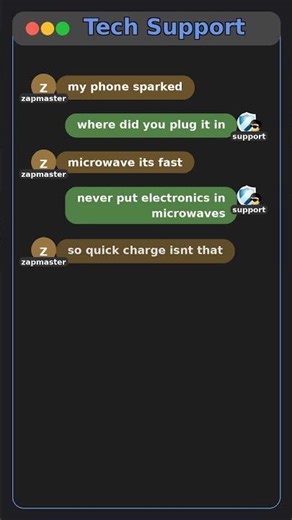 Customer Tried To Charge Phone In Microwave #ApplianceMisuseMeme