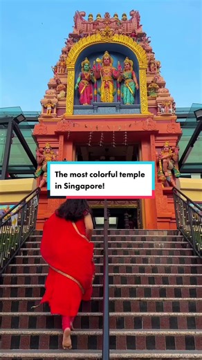 Singapura's Most Colorful Temple: A Visual Delight